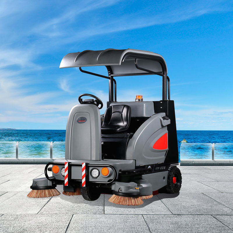 驾驶式扫地机工作原理以及优点是什么?